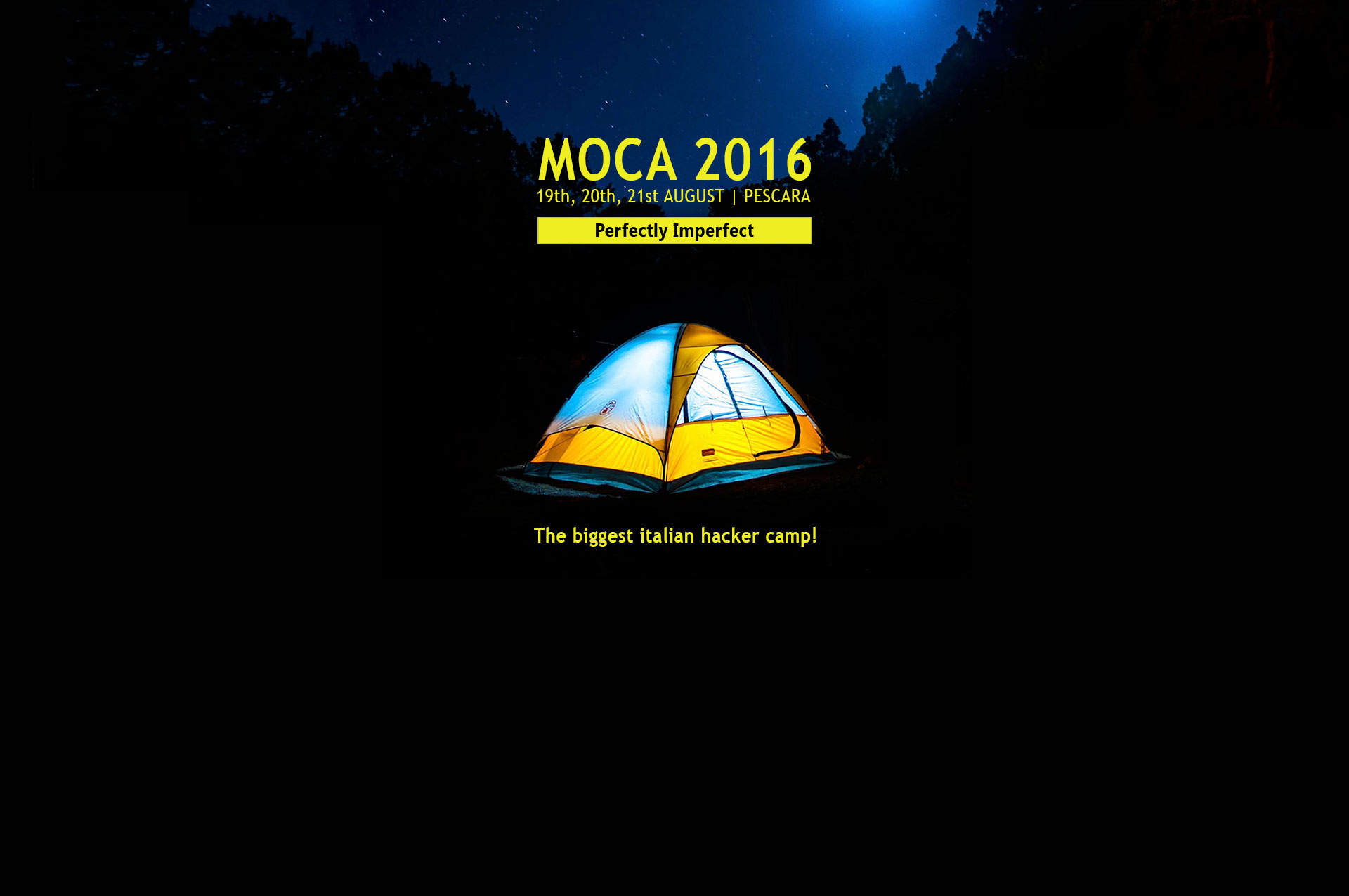 MOCA16-home Metro Olografix CAmp